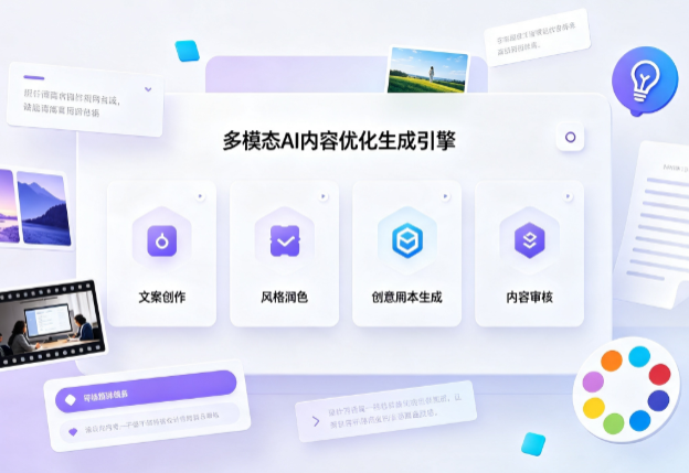 下关区AI智能内容优化创新 多模态生成技术丰富数字内容创作生态
