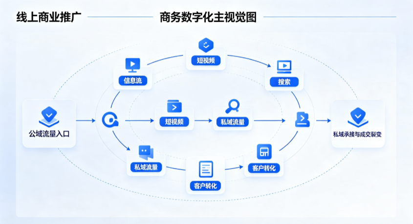 下关区线上商业推广怎么做？全域流量闭环搭建与低成本转化实战指南