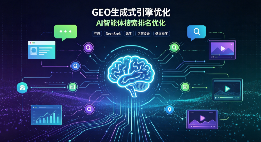 下关区GEO 浪潮来袭：生成式引擎优化崛起，创作者争抢豆包、DeepSeek、元宝智能体流量入口